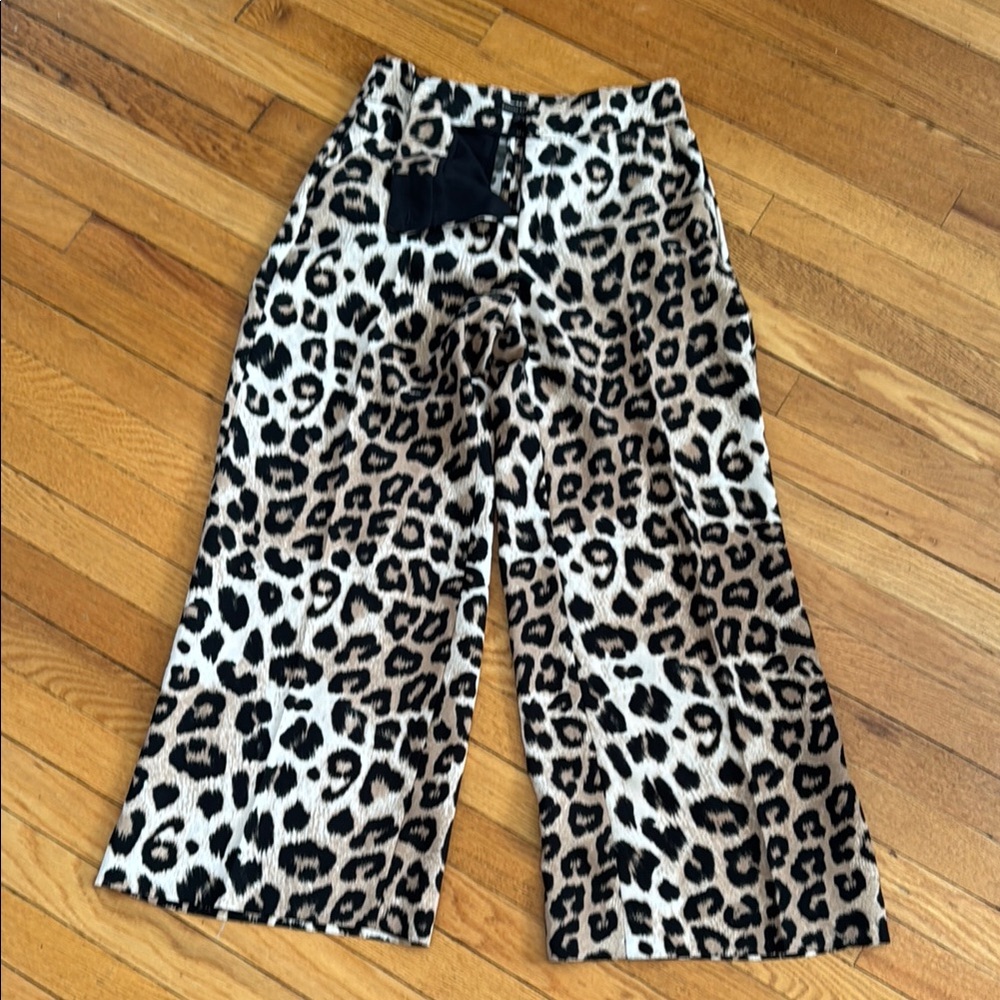 Banana Republic Leopard Print Dress Pants